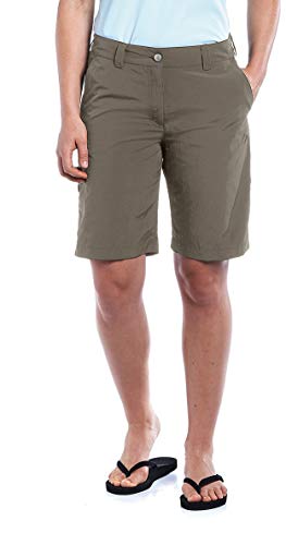 maier sports Bermuda Nidda - Pantalones Cortos para Mujer, Color Teak, Talla DE: 36
