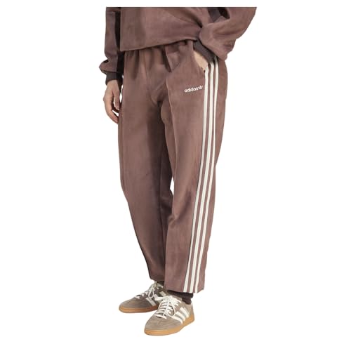adidas Womens Suede The First Pants Casual Comfort Technology - Brown