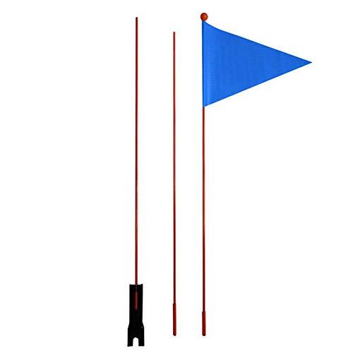 whiteswan Fahrradwimpel, Fahrrad Wimpel Wimpelstange Fahrradfahne Für Kinderfahrrad, Sicherheitswimpel-Security Flag, Fahrradsicherheitsfahne Fiberglasfahnenstangen
