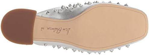 Sam Edelman Women's Agustus Mule, Soft Silver/Metallic Leather, 7 M US Review | Image 3