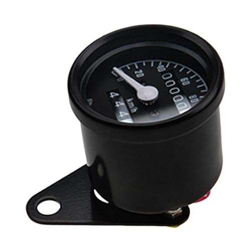 Medidor digital de kilometraje para motocicleta, velocímetro de motocicleta retro LED 12V | Medidor de velocidad GPS de doble kilometraje, accesorios de motocicleta impermeables para motocicleta