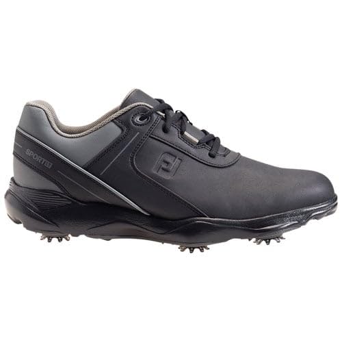 Footjoy Men's Sport Lt Black/Charcoal Golf Shoes Medium 8