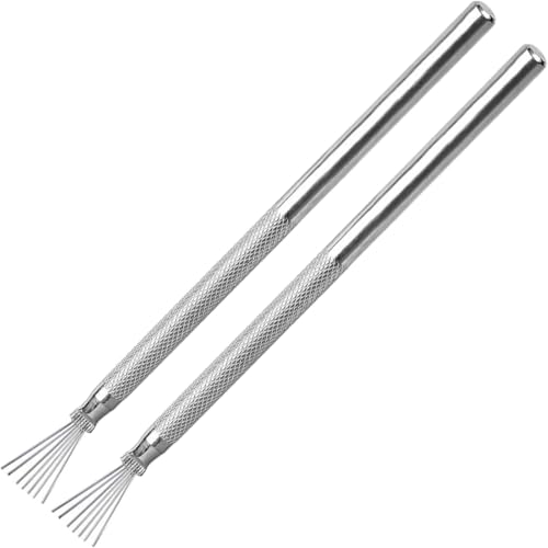 2 PCS Clay Scoring Tools Stainless Steel Pottery Tool Polymer Clay Tools