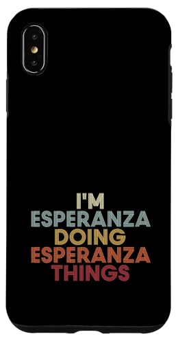 Esperanza Name Esperanza Personalized Name First Given �X�}�z�P�[�X iPhone XS Max �p