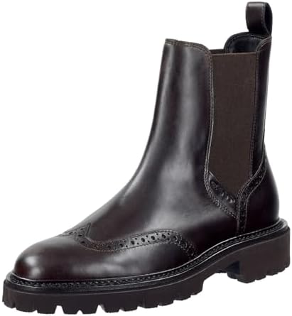 GANT 31551119/G00 Slip-On Boots Smooth Leather Women in Black, dark brown, 7 AU