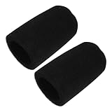 Lurrose Mikrofon Windschutz Schwammüberzug Geräuschreduzierend 2 Stück aus Stabilem Schwamm Kompatibel mit Shure Sm7db für Live Konferenzen und Bühnengebrauch