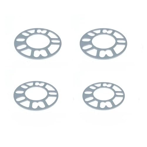 Entretoises de roue voiture 3mm 5mm 8mm 10mm cales pour moyeu aluminium