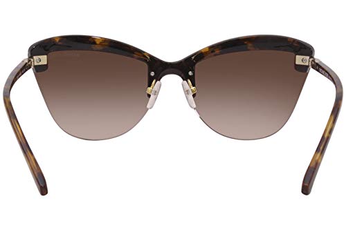 Michael Kors Woman Sunglasses Dark Tortoise Frame, Brown Gradient Lenses, 66MM - Image 5