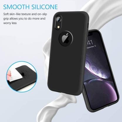 Image of VONZEE Liquid Silicone Soft Back Cover for iPhone 12 Mini Case, Shockproof Slim Camera & Full Body Protection Non Yellowing Cover with Microfiber Lining & Logo Cut (5.4 Inch) - Lilac