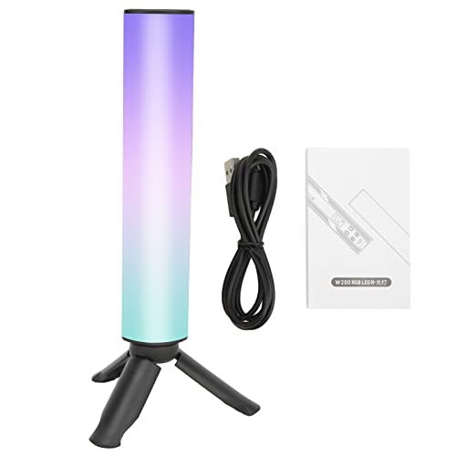W200 LED Fill - Dual Color Temperature, Portable RGB Wand with Built - in Battery for Photography