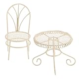 Utilisation polyvalente : meubles miniatures idéaux pour le bricolage, ces mini-chaises et accessoires de mobilier miniatures rehaussent la décoration intérieure, les fonds photographiques et les accessoires pour poupées reborn