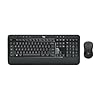 Logitech MK540 Combo avanzado de teclado y mouse inalámbricos para Windows, receptor USB unificador de 2.4 GHz, teclas de acceso rápido multimedia, duración de la batería de 3 años, para PC