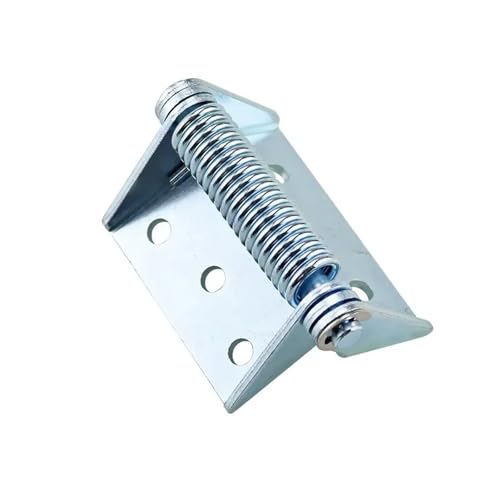Iron Spring Hinges for Industrial Electrical Equipment, Large Load-Bearing Self Closing Return Door and Window 4Pcs