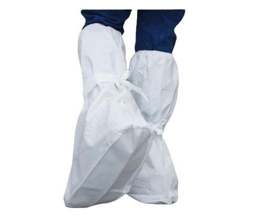 Cubrebotas blanco protección química de PP microporoso Tipo PB 6B. Pack 50Ud. CAT-III EN 14126-1149-14325 ISO 13688