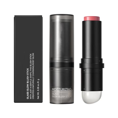 Barra de Rubor | Barra De Belleza En Crema De 8g Con Punta Doble,Maquillaje para el Rostro Ligero   Para Chicas y Mujeres, Boda, Desplazamiento Diario, Viaje, Oficina y Citas