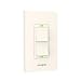 Koogeek Smart WiFi Light Switch Two Gang for Apple HomeKit with Siri Remote Light Control Switch on 2.4Ghz Network No Hub Required Single Pole