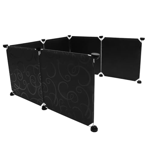 TOBBOMEY 1 セット 猫用トイレプライバシーカバー 猫キャリア スプラッシュ プロテクター 注ぐ 同封 ペット用トイレ砂受けガード 猫のトイレガード 猫砂受けの囲い ppプラスチック樹脂