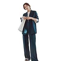Amazon.co.jp: 大きいサイズ パンツスーツ セットアップ