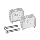 PalpitateC Sliding Shower Door Clear Acrylic Finger Pull for Sliding Shower Doors, Shower Door Bumpers for Glass Sliding Moving Doors, 2 Pc Shower Doors Replacement Parts