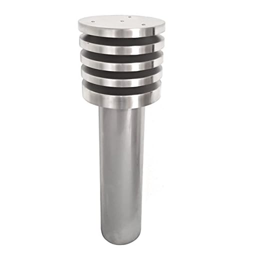 Intelmann Ansaugturm Edelstahl Ø 160 2-teilig Glattrohr 500 mm mit Lamellenhaube