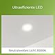 Philips Diamond Cut UltraEffizient Gen. 2 Einbauspot, 125cm, 3000K, 800 Lumen, weiß, Warmweiß