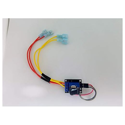 Voice Control Your Fireplace. 5 Volt Relay Switch KIT. Works with Any Smart Outlet. (Relay Kit - with Power Adapter and 12" Micro USB Cable)