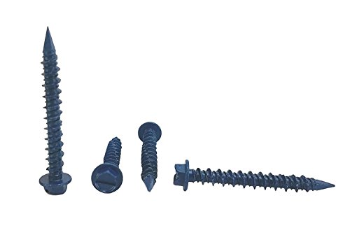 Hex Head Concrete Screw Anchor (3/16 x 1-3/4
