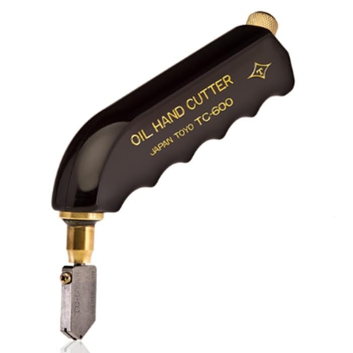 Toyo Pistol Grip Supercutter – Self-Oiling Glass Cutter with TAP Wheel Technology – Ergonomic Carbide Cutter for Thick and Cast Glass up to 3/4