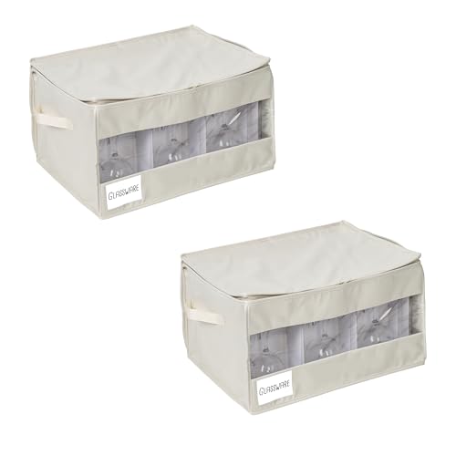 Recipiente de almacenamiento para copas de vino ideal para mudar y organizar tu vajilla 3