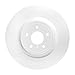 Front Right Dynamic Friction Company Hi-Carbon Alloy Brake Rotor (1) For 2017-2018 Porsche Macan