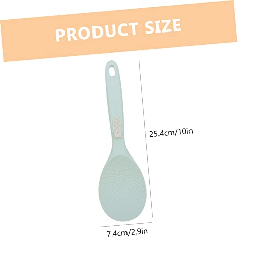 SHOWERORO Colher De Silicone Para Arroz Pá De Colher De Arroz Colher De Mistura De Salada Colher Ant