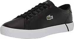 Tênis masculino Casual lacoste Grip Shot Couro (Preto, BR, Adulto, Numérico, 40)