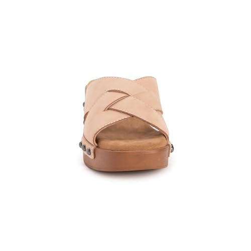 MUKS LUKS Women's Cadence Sandal, Blush Nubuck, 7 by MUK LUKS - Used condition - Image 2
