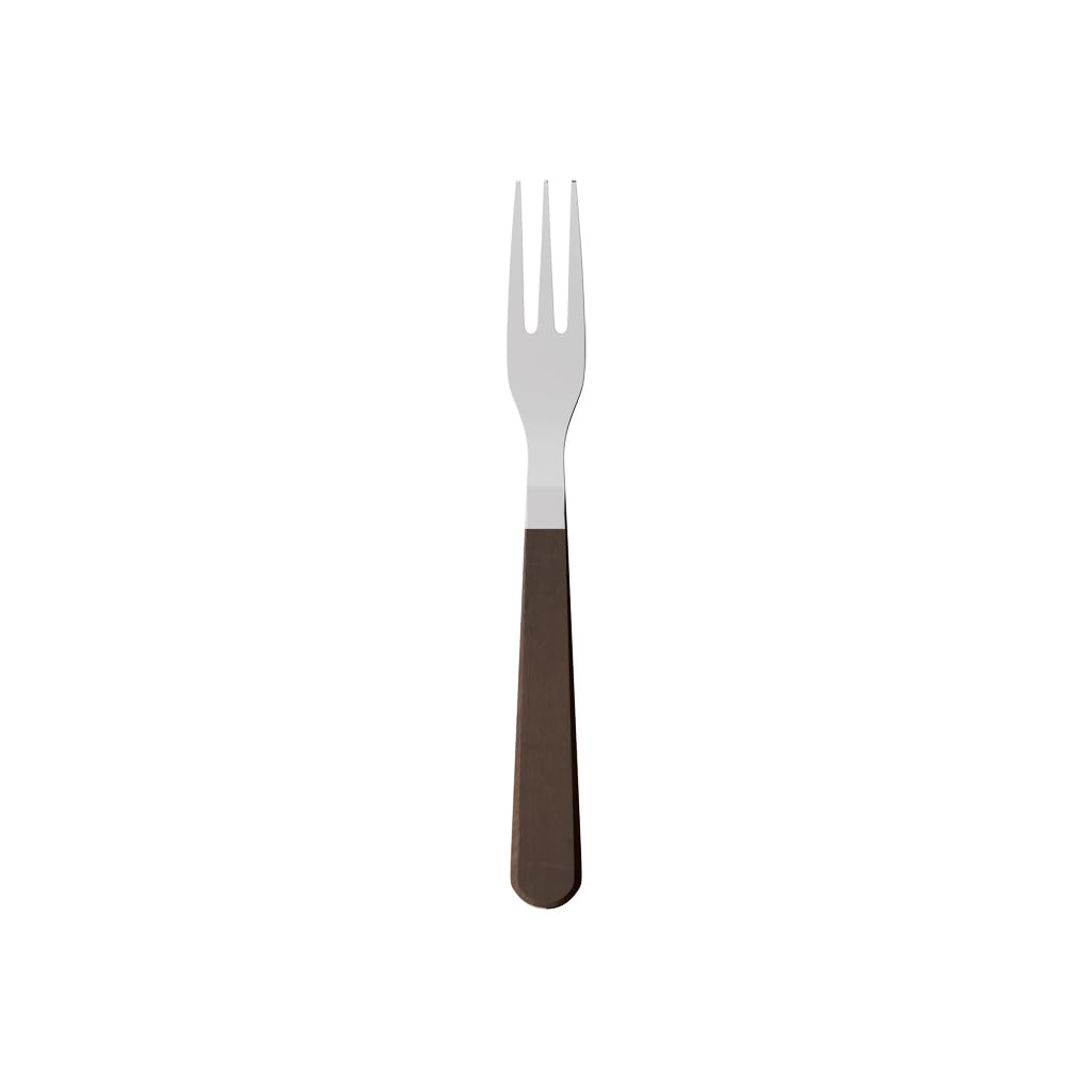 Villeroy und Boch Tex as Steak- und Pizzagabel, 20 cm, Edelstahl/Walnussholz
