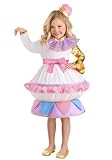 Fun Costumes Girl's Toddler Disney Beauty and the Beast Mrs. Potts Costume | Disney Costumes - 4T - Multicolor