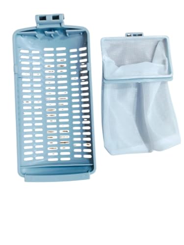 Image of Sanavya Size 17 cm Washing Machine Magic Filter | Lint Filter /Dust Filter /Waste Collector /Drain Jali for Semi & Fully Automatic Washing Machines (Compatible for Bosch. 17 cm)
