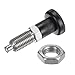 HARFINGTON Push Fit Ball Nose Spring Plunger M12x1.5 Thread Length 0.79