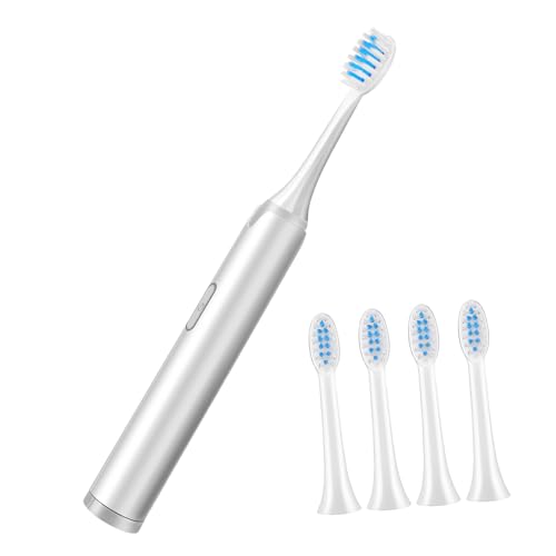 Ipetboom 1 Pieza Cepillo De Dientes Eléctrico Suave Motorizado Cepillo De Dientes Electrico Cepillo Eléctrico Cabezales De Repuesto Para Cepillos De Dientes Abs Blanco