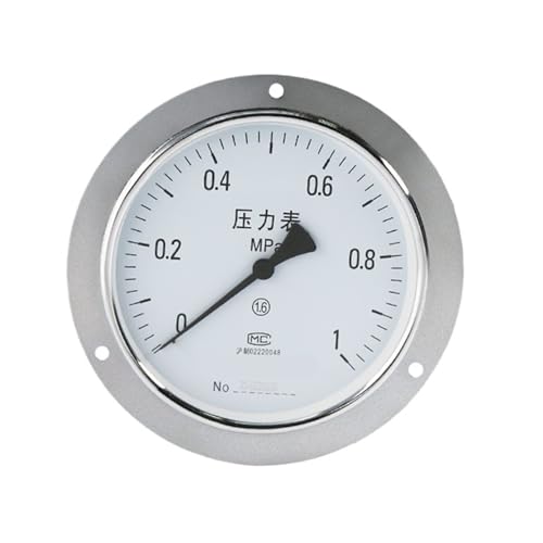 Manomètre à bord axial Y-150ZT horizontal 0-0.1MPa pour mesure précise