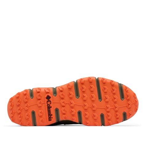 Columbia Mens Voyager FLX PCT, Stone Green/Tangy Orange, 10