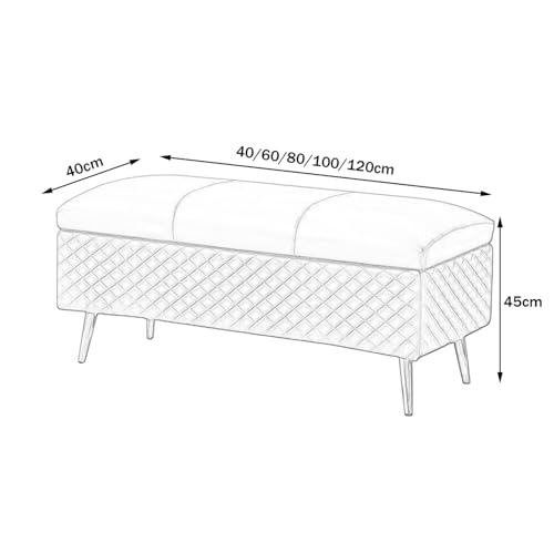 Banc à chaussures en cuir avec meuble d'entrée et bout de lit chic - 3