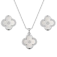 4 Leaf set Silver