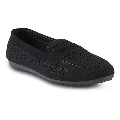 Women Loafers Comfort Flats with Memory Foam Insole - Main Image