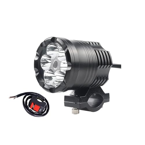 Feux auxiliaires moto LED 60W projecteur universel 12V 24V