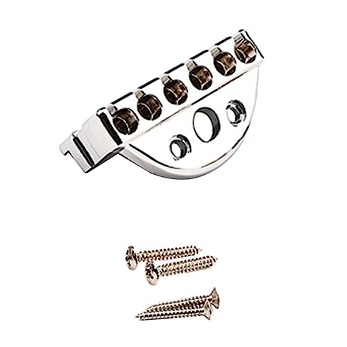 EXQUIMEUBLE ヘッドレスギター用弦ロックブリッジ 製交換パーツ 取り付け簡単 楽器修理アクセサリー