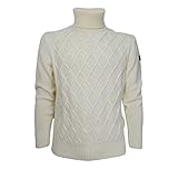  PAUL SHARK 12311319 Maillot à col roulé pour homme Blanc, Voir photo, Medium