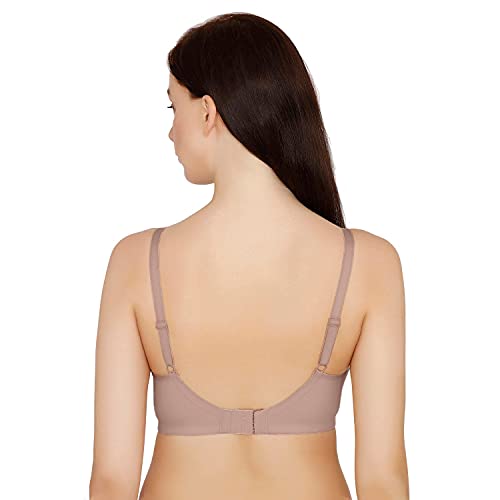 Image of Zivame Double Layered Non Wired 3 /4th Coverage Maternity /Nursing Bra - Roebuck Beige