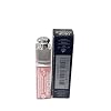 Dior Addict Lip Maximizer Lip Plumping Gloss # 001 PINK (MINI/SMALL/SAMPLE SIZE/TRAVEL SIZE) 2 ml / 0.06 fl oz- (NOTE THIS IS VERY SMALL) - 0106