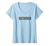 Photo Gallery donna opere di musica classica di beethoven classical maglietta con collo a v Photo Gallery donna opere di musica classica di beethoven classical maglietta con collo a v