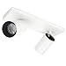 Produktbild SSC-LUXon ALVO Deckenleuchte 2 Strahler in weiß & schwarz - für 2x GU10 Leuchtmittel (wechselbar) - Spot drehbar & schwenkbar